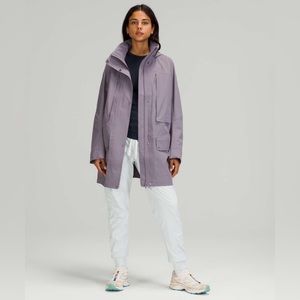 Lululemon StretchSeal Relaxed Long Rain Jacket